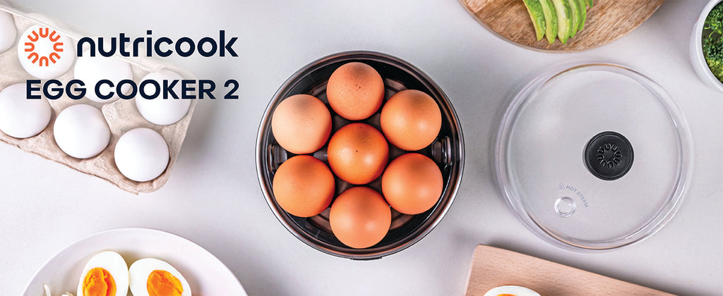Nutricook 7-Egg Cooker – Boiled, Poached & Scrambled Eggs