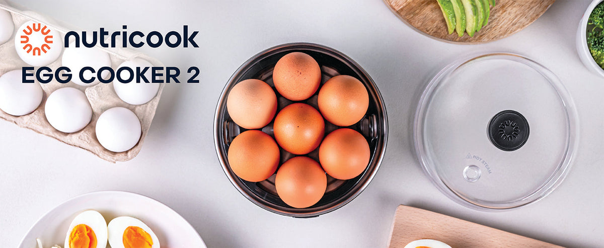 Nutricook 7-Egg Cooker – Boiled, Poached & Scrambled Eggs