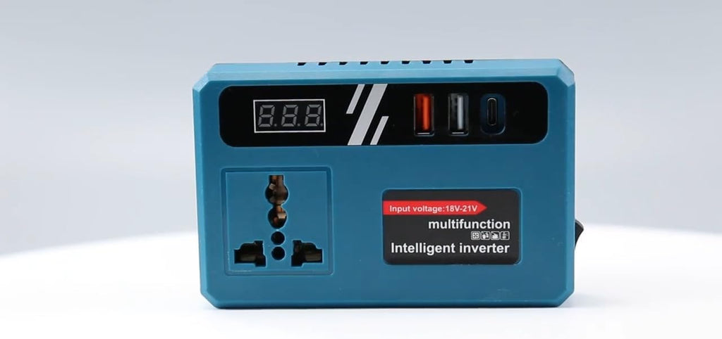 Multifunctional Intelligent Power Inverter – 110V/220V Portable Power Converter