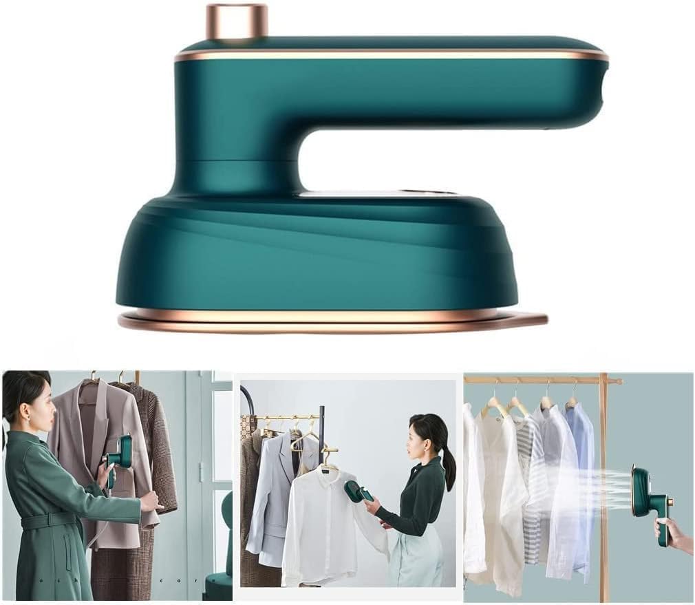 Mini Portable Steam Iron – Foldable Handheld Garment Steamer for Home & Travel