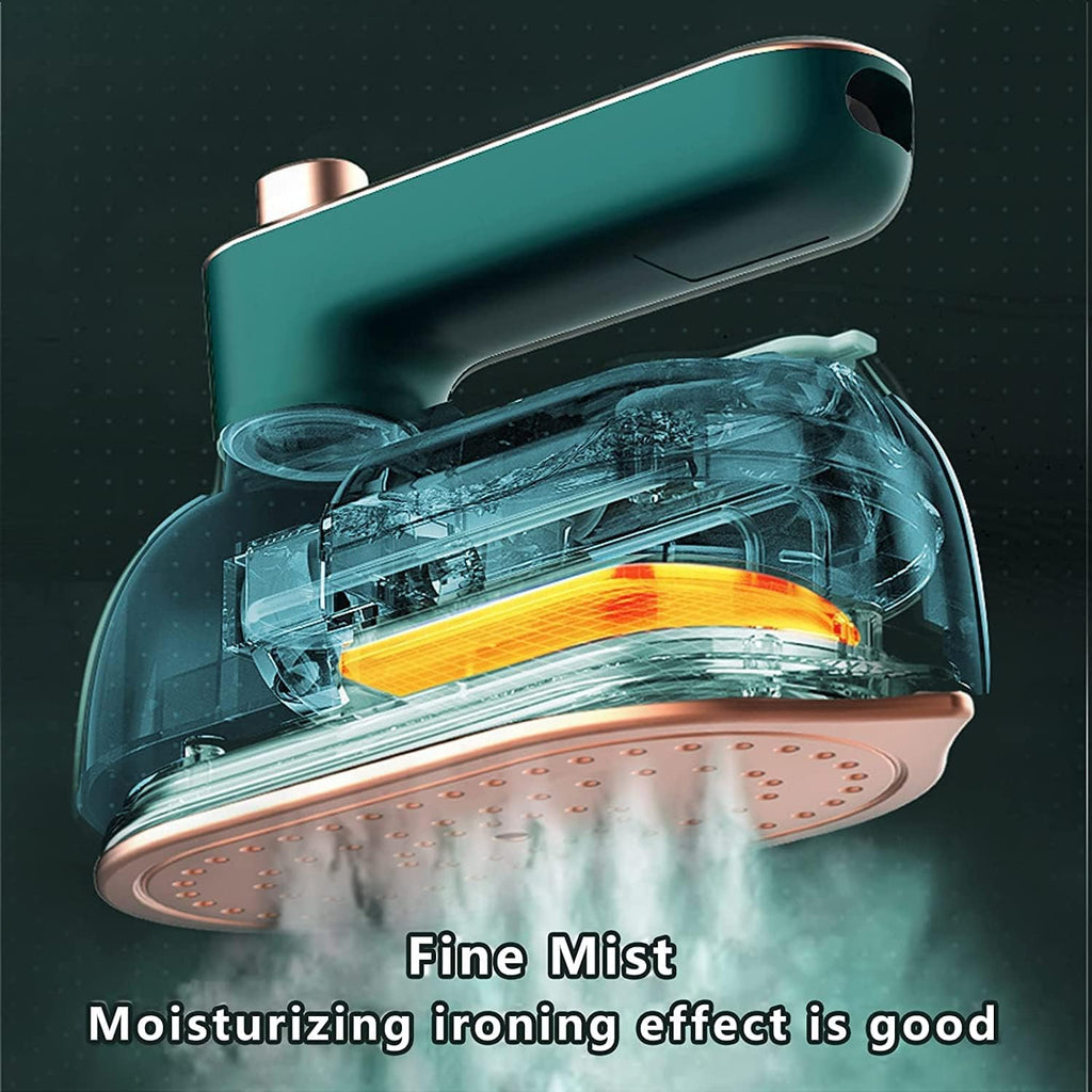 Mini Portable Steam Iron – Foldable Handheld Garment Steamer for Home & Travel