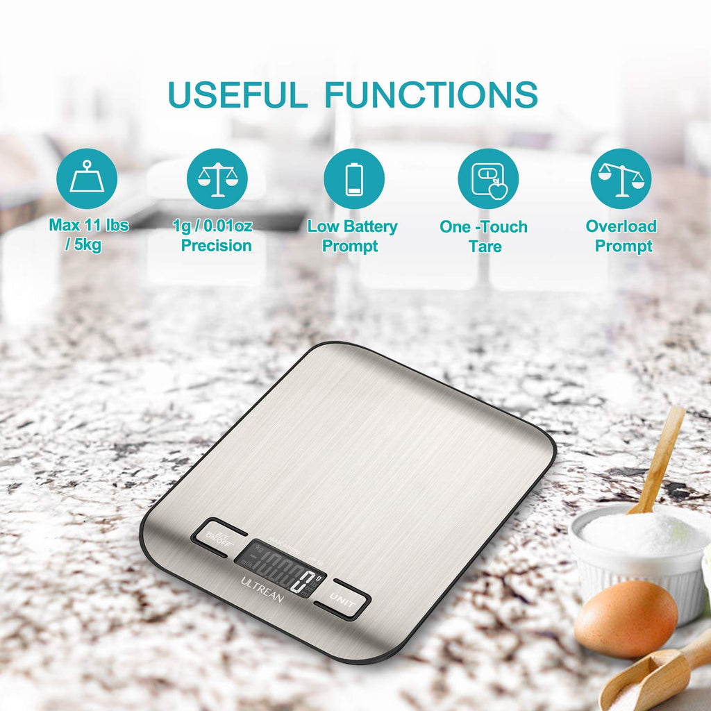 Ultrean Digital Kitchen Food Scale – High Precision