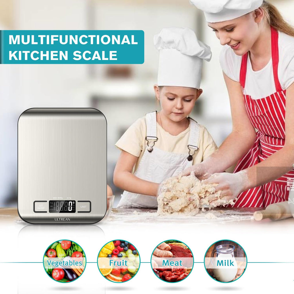 Ultrean Digital Kitchen Food Scale – High Precision
