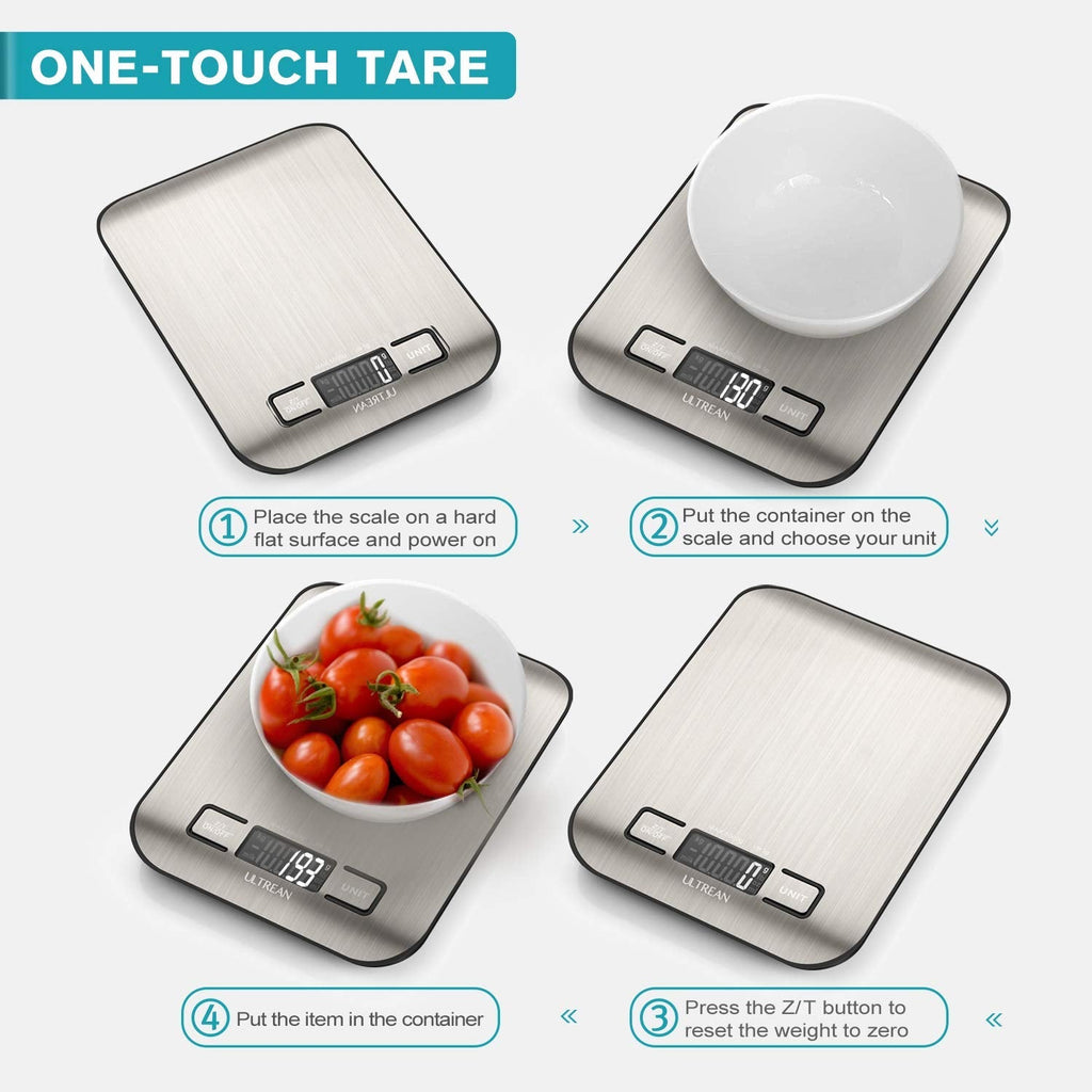 Ultrean Digital Kitchen Food Scale – High Precision