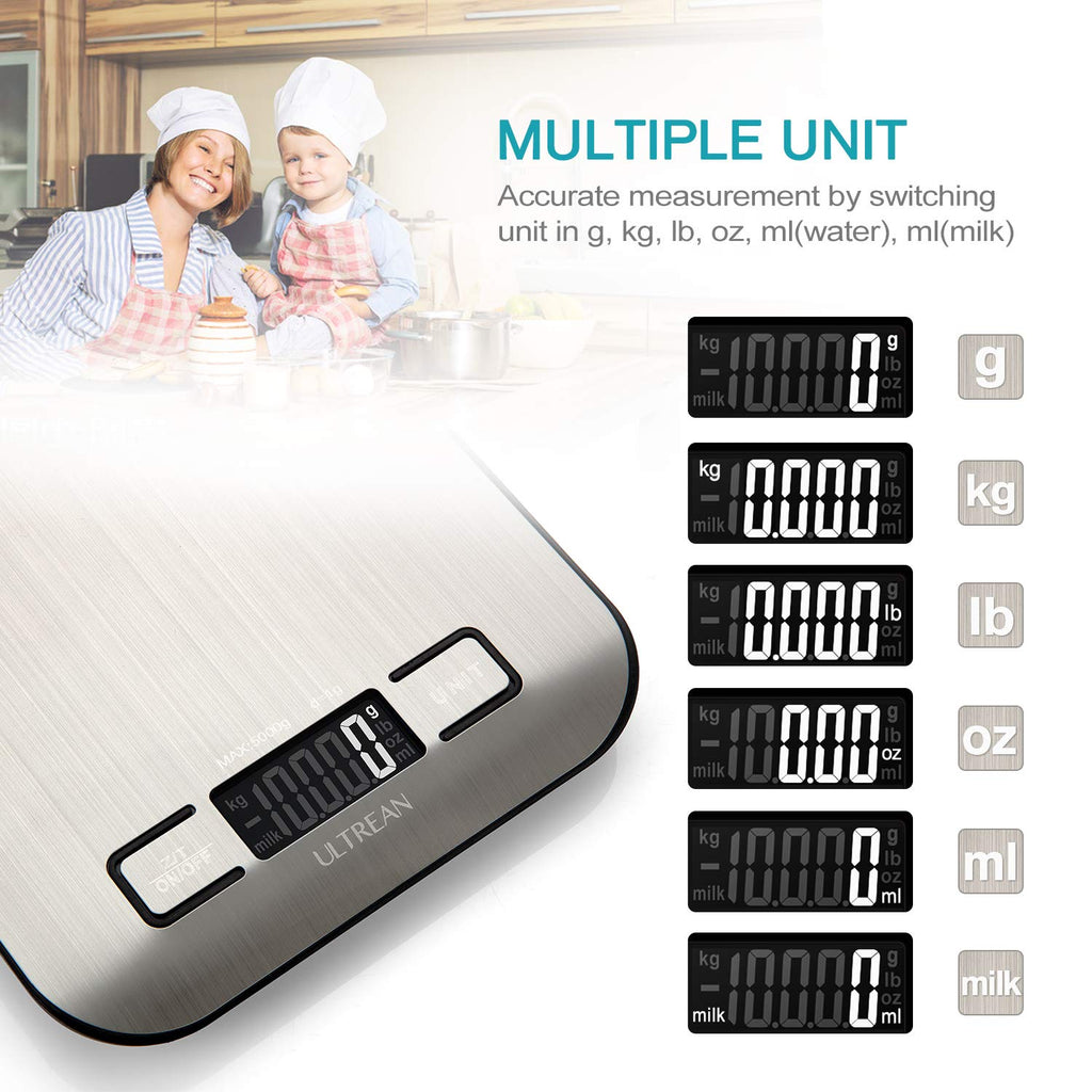 Ultrean Digital Kitchen Food Scale – High Precision