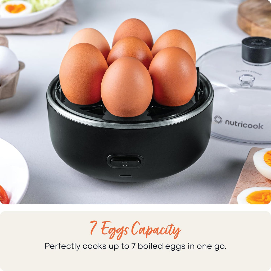 Nutricook 7-Egg Cooker – Boiled, Poached & Scrambled Eggs