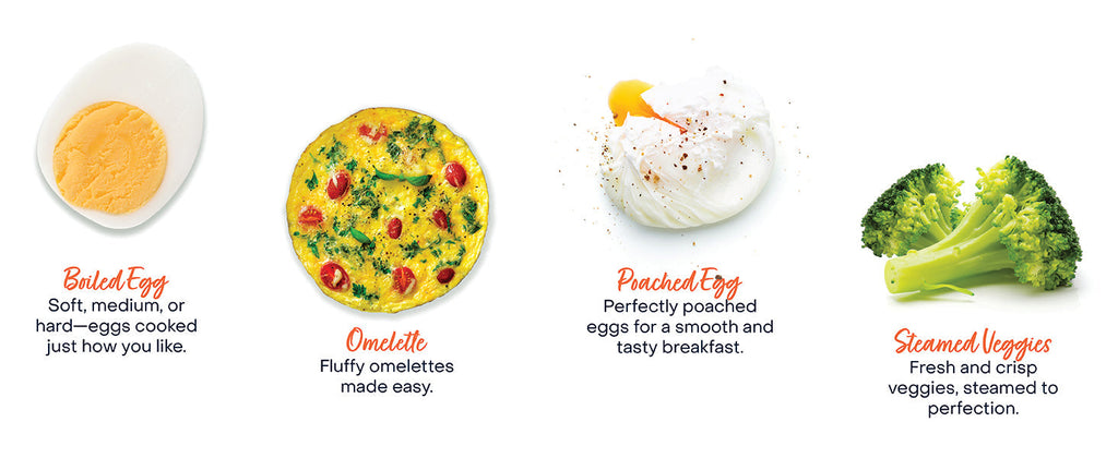 Nutricook 7-Egg Cooker – Boiled, Poached & Scrambled Eggs