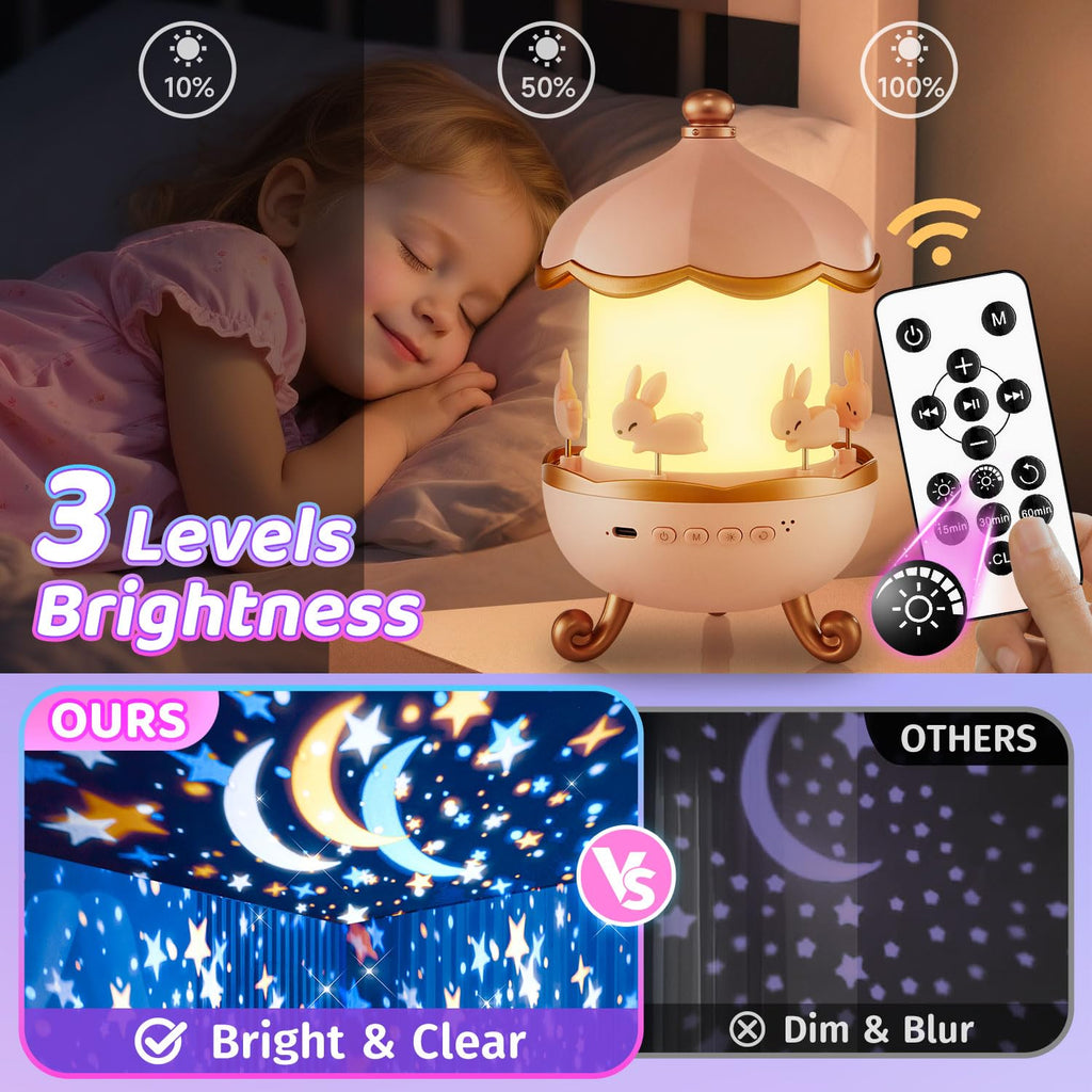Unicorn Baby Night Lamp with Remote Control – UAE